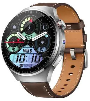 1.53 inch Front Camera Smart Watch Support AI Voice / SIM Card 2GB+32GB (Silver)