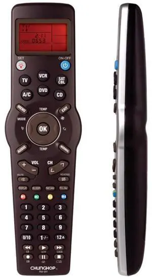 CHUNGHOP RM-991 6 In 1 Universal Learning Infrared Universal Remote Control