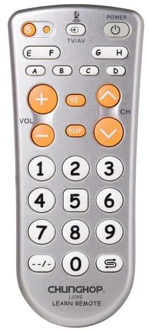 CHUNGHOP L108E Infrared Learning Universal TV Remote Control