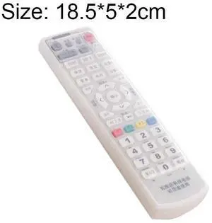 5 PCS Remote Control Silicone Protective Cover, Size: 18.5*5*2cm