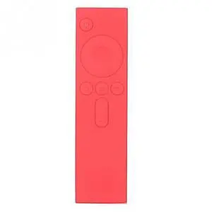6 PCS Soft Silicone TPU Protective Case Remote Rubber Cover Case for Remote Control I Mi TV Box (Pink)