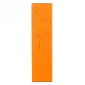 6 PCS Soft Silicone TPU Protective Case Remote Rubber Cover Case for Remote Control I Mi TV Box (Orange)