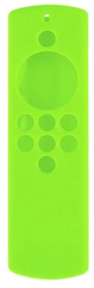 2 PCS Y19 Remote Control Silicone Protective Cover for Alexa Voice Remote Lite / Fire TV Stick Lite (Luminous Green)