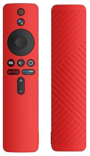 For Xiaomi MiBox S Red For MiBox S Solid Color Silicone Protective Cover For MiBox S Red (Red)