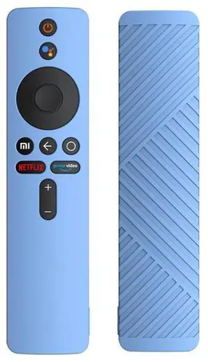 For Xiaomi MiBox S Sky Blue For MiBox S Solid Color Silicone Protective Cover For MiBox S Sky Blue (Sky Blue) Black