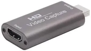 CJK013 Video Capture Card Live Recording Box Video Capture Adapter, Random Color Delivery USB3.0