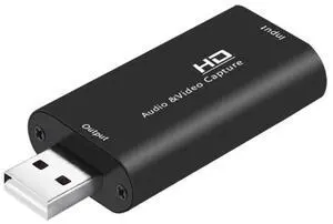 Z32 HDMI Female to HDMI Female Audio Video Capture Adapter Box