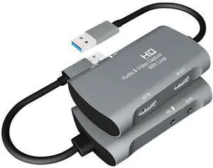 Z30 HDMI Female + Mic to HDMI Female + Audio + USB 2.0 Video Capture Box