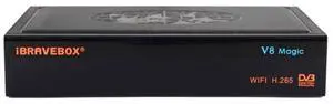 iBRAVEBOX V8 MAGIC Digital Satellite Signal Finder Meter, Support H.265+DVB-S/S2 & IPTV (AU Plug)