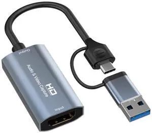 Z29 HDMI/M Female to USB-Type C/M Male HD Video Capture Card Z29