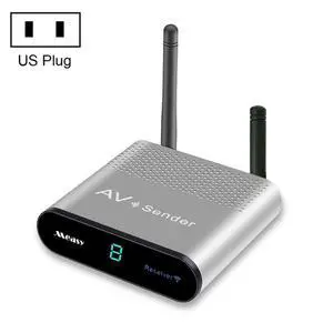 Measy AV550 5.8GHz Wireless Audio / Video Transmitter Receiver with Infrared Return, US Plug (Style 1)