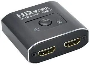 ST0003 2 in 1 Out 8K HDMI Switcher Bi-directional Video Converter ST0003 2 in 1 Out 8K HDMI Switcher Bi-directional Video Converter