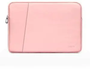 Baona BN-Q004 PU Leather Laptop Bag, Colour: Double-layer Pink, Size: 13/13.3/14 inch Pink 13/13.3/14 inch