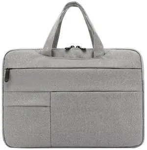 C510 Waterproof Oxford Cloth Laptop Handbag For 15.4-16 inch Laptops(Black) For 15.4-16 inch Laptops (Grey)
