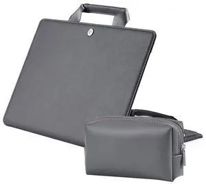 Laptop Bag Protective Case Tote Bag For MacBook Pro 15.4 inch, Color: Dark Gray + Power Bag Dark Gray + Power Bag