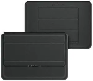 4 in 1 Universal Laptop Holder PU Waterproof Protection Wrist Laptop Bag, Size: 17 inch (Black)