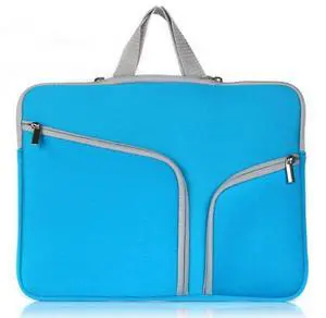 T228 Diving Material Computer Bag Multi-pocket Laptop Liner Bag, Size: 17 Inch 17 Inch (Blue) Black