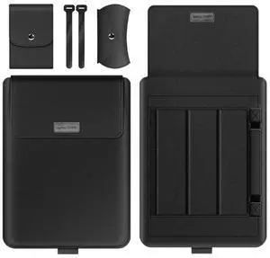 A2 4 in 1 Computer Bracket Liner Bag Storage Bag, Size:11/12 inch 11/12 inch (Black)