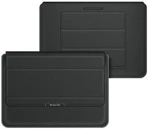 4 in 1 Universal Laptop Holder PU Waterproof Protection Wrist Laptop Bag, Size:11/12inch(Red) 11/12inch (Black)