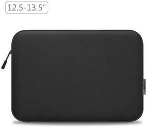 HAWEEL 13 inch Laptop Sleeve Case Zipper Briefcase Bag for 12.5-13.5 inch Laptop (Black)