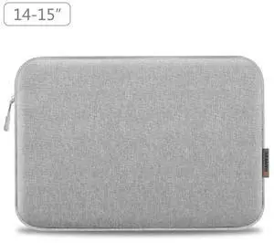 HAWEEL 15 inch Laptop Sleeve Case Zipper Briefcase Bag for 14-15 inch Laptop (Grey)