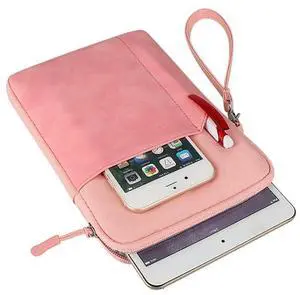 For 10.8 inch or Below Tablet ND00S Felt Sleeve Protective Case Inner Carrying Bag For 10.8 inch or Below Tablet (Pink) (Pink) (Pink)