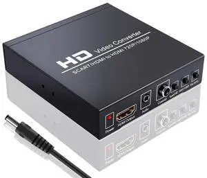 NEWKENG NK-8S SCART + HDMI to HDMI 720P / 1080P HD Video Converter Adapter Scaler Box NEWKENG NK-8S SCART + HDMI to HDMI 720P / 1080P HD Video Converter Adapter Scaler Box