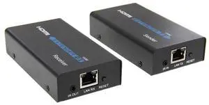 HDMI Extender over Single UTP CAT5e/6 Cable, Transmission Distance: 100m HDMI Extender over Single UTP CAT5e/6 Cable, Transmission Distance: 100m