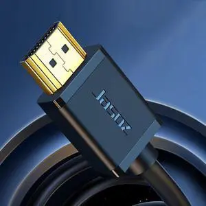 Jasoz 4K HDMI High-Definition Projector Cable Computer Video Cable Oxygen-Free Copper Core, Cable Length: 5m 5m