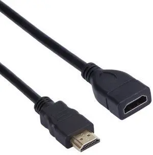 30cm High Speed HDMI 19 Pin Male to HDMI 19 Pin Female Adapter Cable