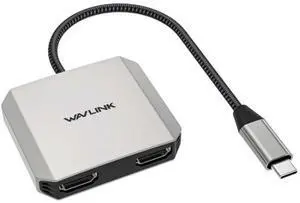 WAVLINK UHP510 Pro 87W PD Charging USB C to Dual HD Converter 4K 60Hz Monitor Adapter WAVLINK UHP510 Pro 87W PD Charging USB C to Dual HD Converter 4K 60Hz Monitor Adapter