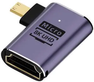 D8K-02 8K HDMI 2.1 to Micro HDMI Adapter D8K-02