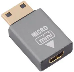 Micro HDMI Female to Mini HDMI Male Adapter