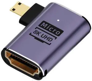 D8K-03 8K HDMI 2.1 to Micro HDMI Adapter D8K-03