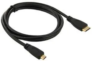 1m Mini HDMI Male to Micro HDMI Male Adapter Cable 1m Mini HDMI Male to Micro HDMI Male Adapter Cable