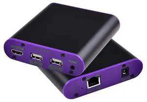 CAT872-KVM HDMI Extender over CAT5e/CAT6 Cable with USB Port and KVM Function, Transmission Distance: 200m (AU Plug) CAT872-KVM HDMI Extender over CAT5e/CAT6 Cable with USB Port and KVM Function, Transmission Distance: 200m (AU Plug)