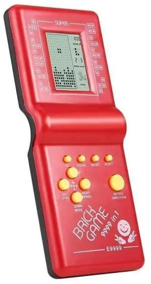 Classic Brick Game Handheld Game Console, Bulit-in 7 Kinds Games, Random Color Delivery Brick Game Handheld Game