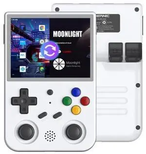 ANBERNIC RG353V 3.5 Inch Wireless Game Box 256G 35000 Games 256G 35000 Games (White)