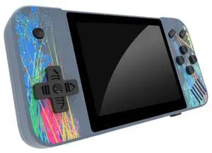 G3 Macaron 3.5 inch Screen Handheld Game Console Built-in 800 Games Single Player / Grey (Grey)