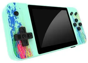 G3 Macaron 3.5 inch Screen Handheld Game Console Built-in 800 Games Single Player / Green (Green)