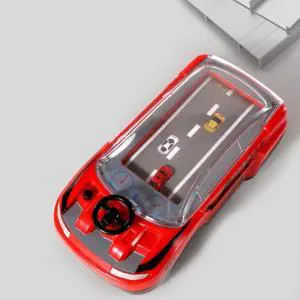 Children Car Adventure Game Two-Players Battle Toy (Red)