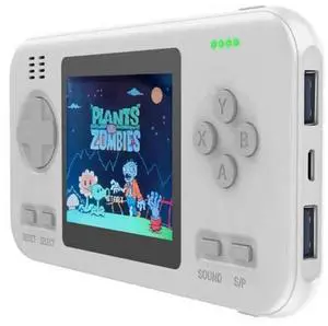 416 Pocket Console Portable Color Screen 8000mAh Rechargeable Game Machine White (White)