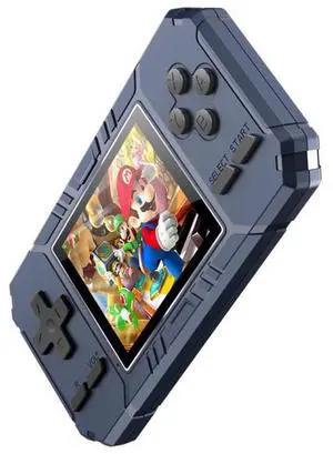 S8 3.0 inch Screen Classic Handheld Game Console Built-in 520 Games S8 / Blue (Blue) Black