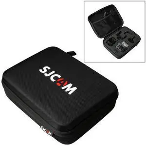 Portable Shockproof Shatter-resistant Wear-resisting Camera Bag Carrying Travel Case for SJCAM SJ4000 / SJ5000 / SJ6000 / SJ7000 / SJ8000 / SJ9000 Sport Action Camera & Selfie Stick and Othe