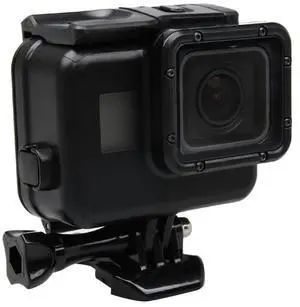 2 in 1 for GoPro HERO5 Touch Screen Back Cover + 45m Waterproof Housing Protective Case(No Need to Disassemble Lens When Installed) with Buckle Basic Mount & Lead Screw(Black)