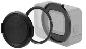 PULUZ 52mm UV Lens Filter for GoPro HERO12 Black /11 Black Mini /11 Black /10 Black /9 Black, with Adapter Ring