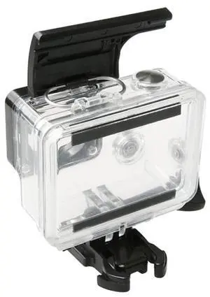 For Gopro HERO4 / 3+ Sports Action Camera Waterproof Housing Case ABS Plastic Back Door Clip Lock Catch(Black)