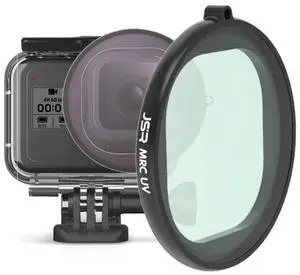 JSR Round Housing UV Lens Filter for GoPro HERO8 Black