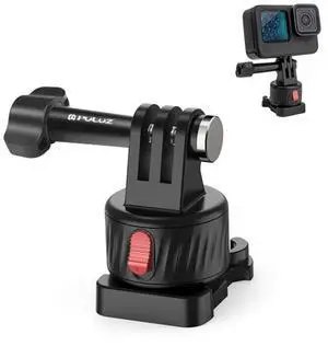 PULUZ Action Camera Quick Release Magnetic Base Adapter (Black)