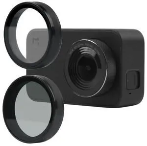 For Mijia Small Camera 38mm UV Protection + ND Dimmer Lens Filter(Black)